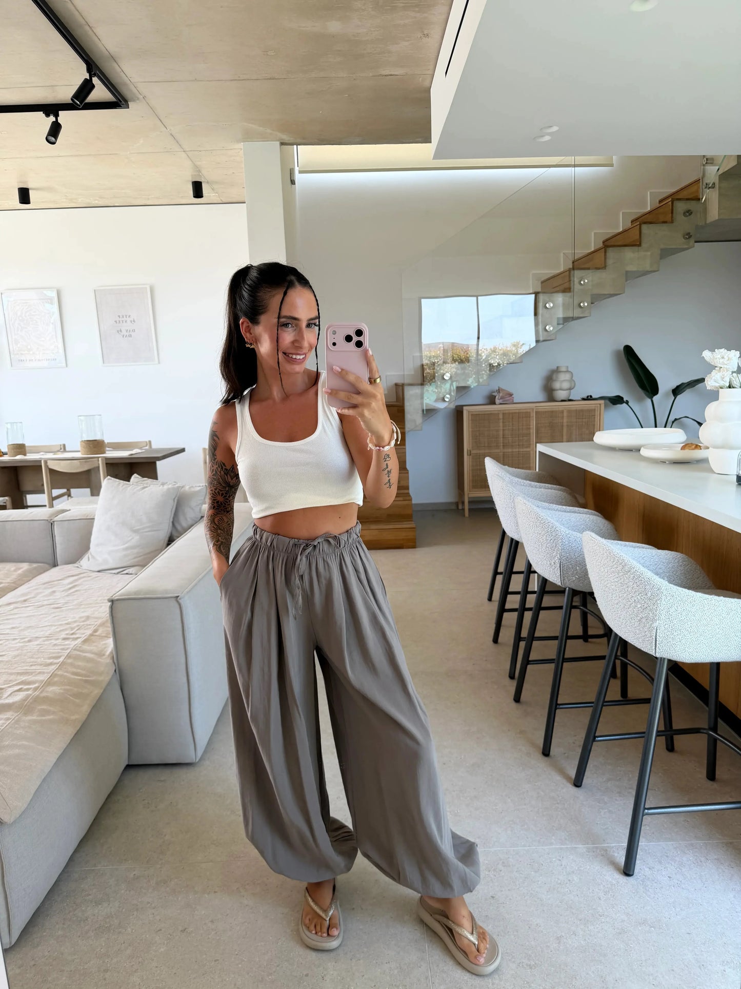 Basic Top – Creme