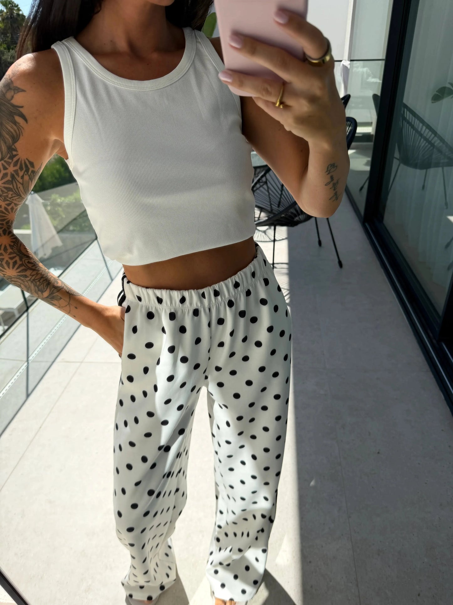 Basic Top – Weiß