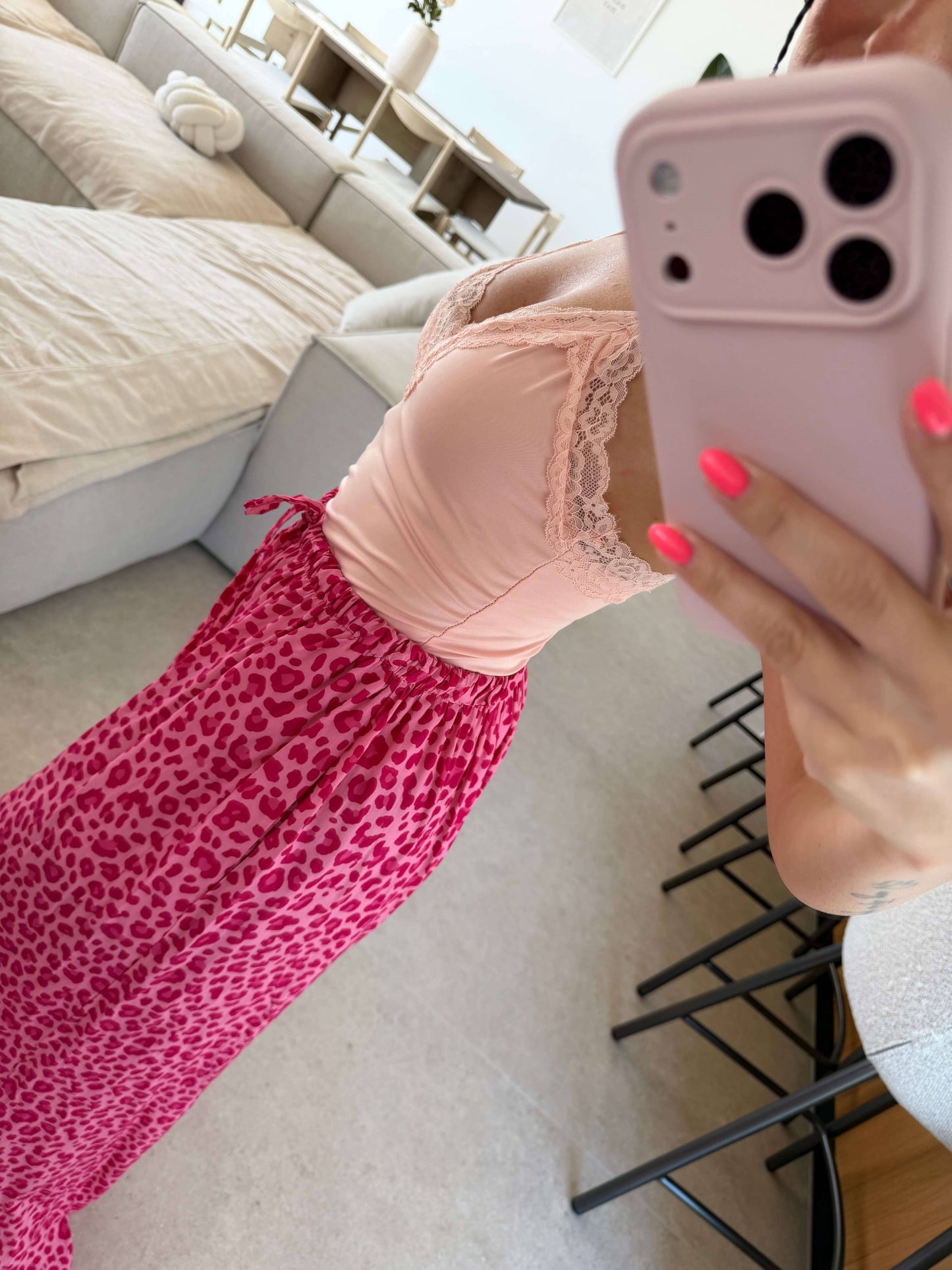 Spitzenbody – Rosa