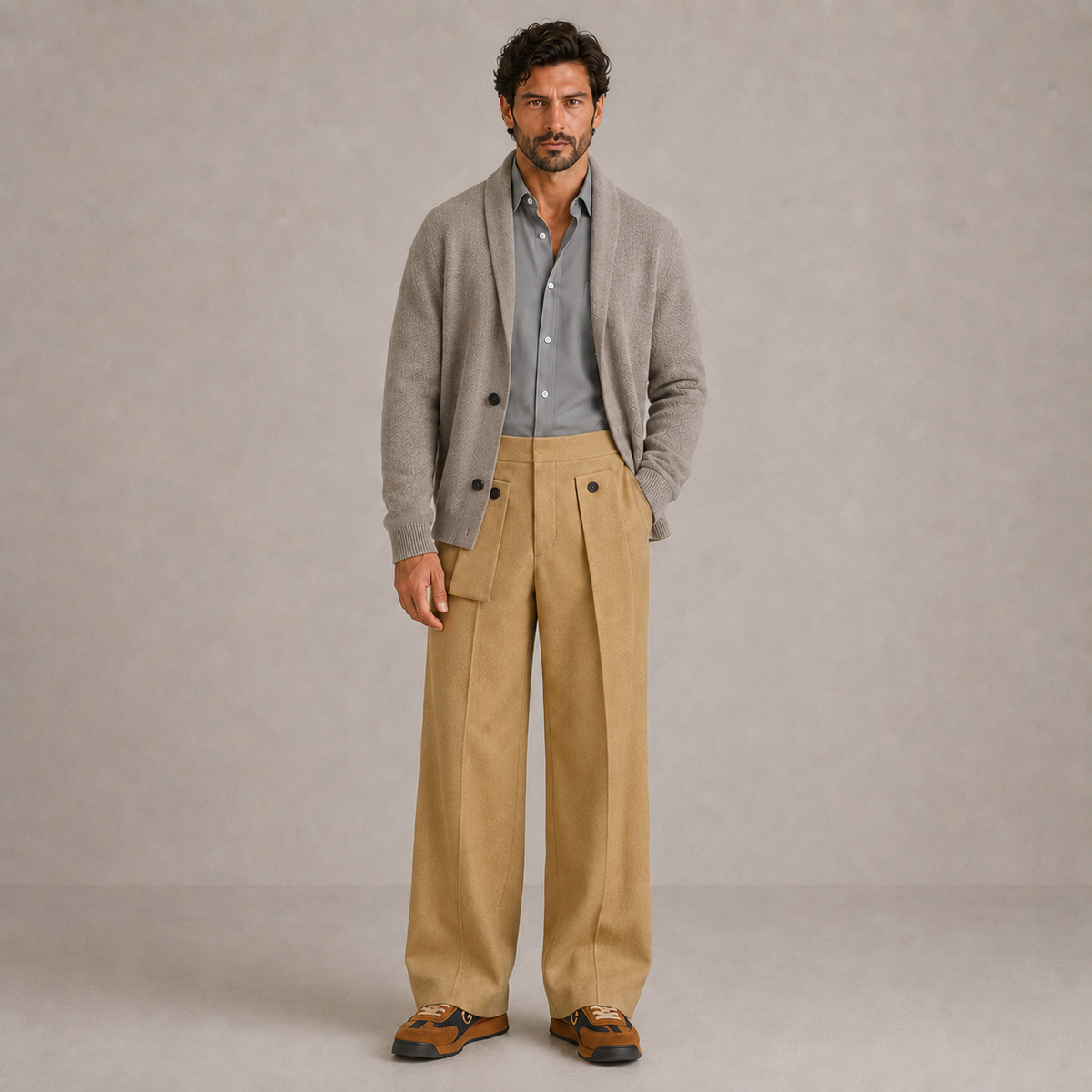 Outfit Completo Rebajas Dobles: Chaqueta + Camisa + Pantalón + Calzado