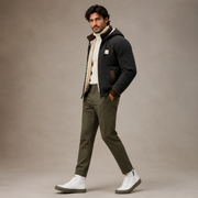 Chaqueta Célina Studio + Zapatillas Vittoria Soft Knit - vista lateral derecha