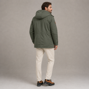 Outfit Chaqueta Milano Premium + Conjunto Monaco Elite + Zapatillas Célina Collection - vista trasera