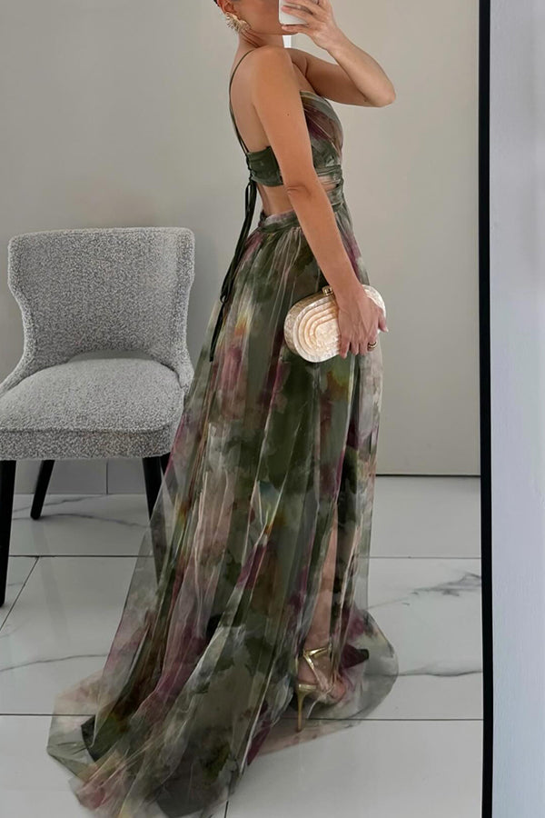 Vestido Alba Dorata – Collezione Venecia, vestido elegante, detalle de tela | Moda Acosta