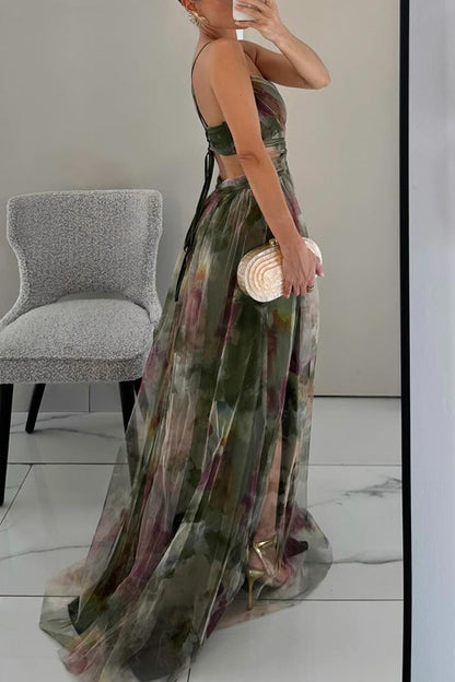 Vestido Alba Dorata – Collezione Venezia - Romix Acosta