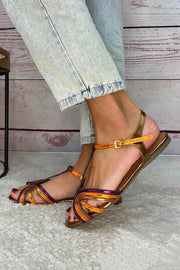 Sandalias Bibiana (Verano Mediterráneo), sandalias de verano, vista lateral | Moda Acosta