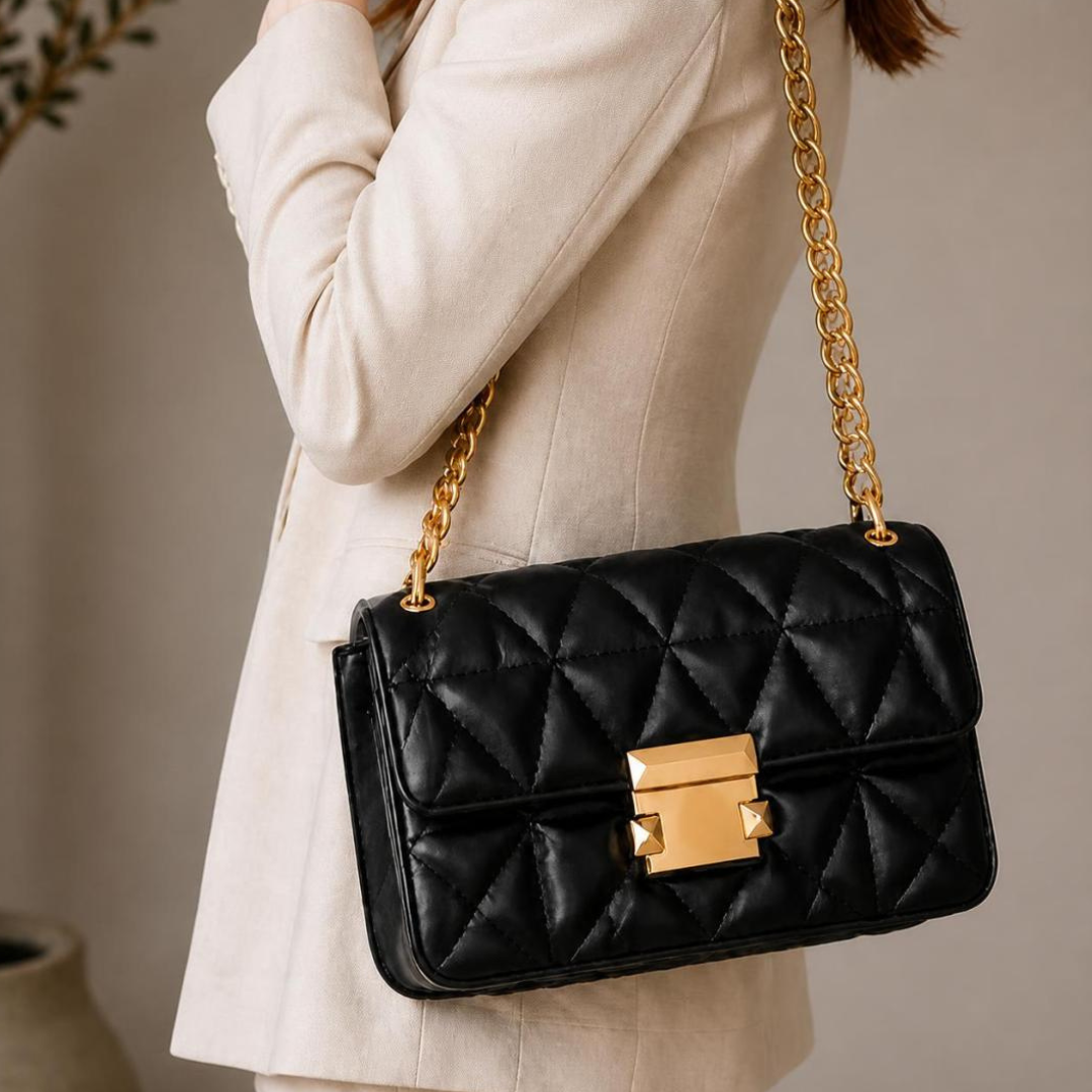 Velnor Prestige-bolso, bolso de moda, detalle de tela | Moda Acosta