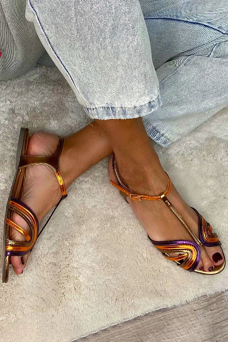 Sandalias Bibiana (Verano Mediterráneo), sandalias de verano, vista trasera | Moda Acosta