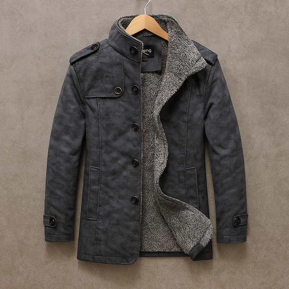 Luxeva Élégance, abrigo de invierno, vista lateral | Moda Acosta