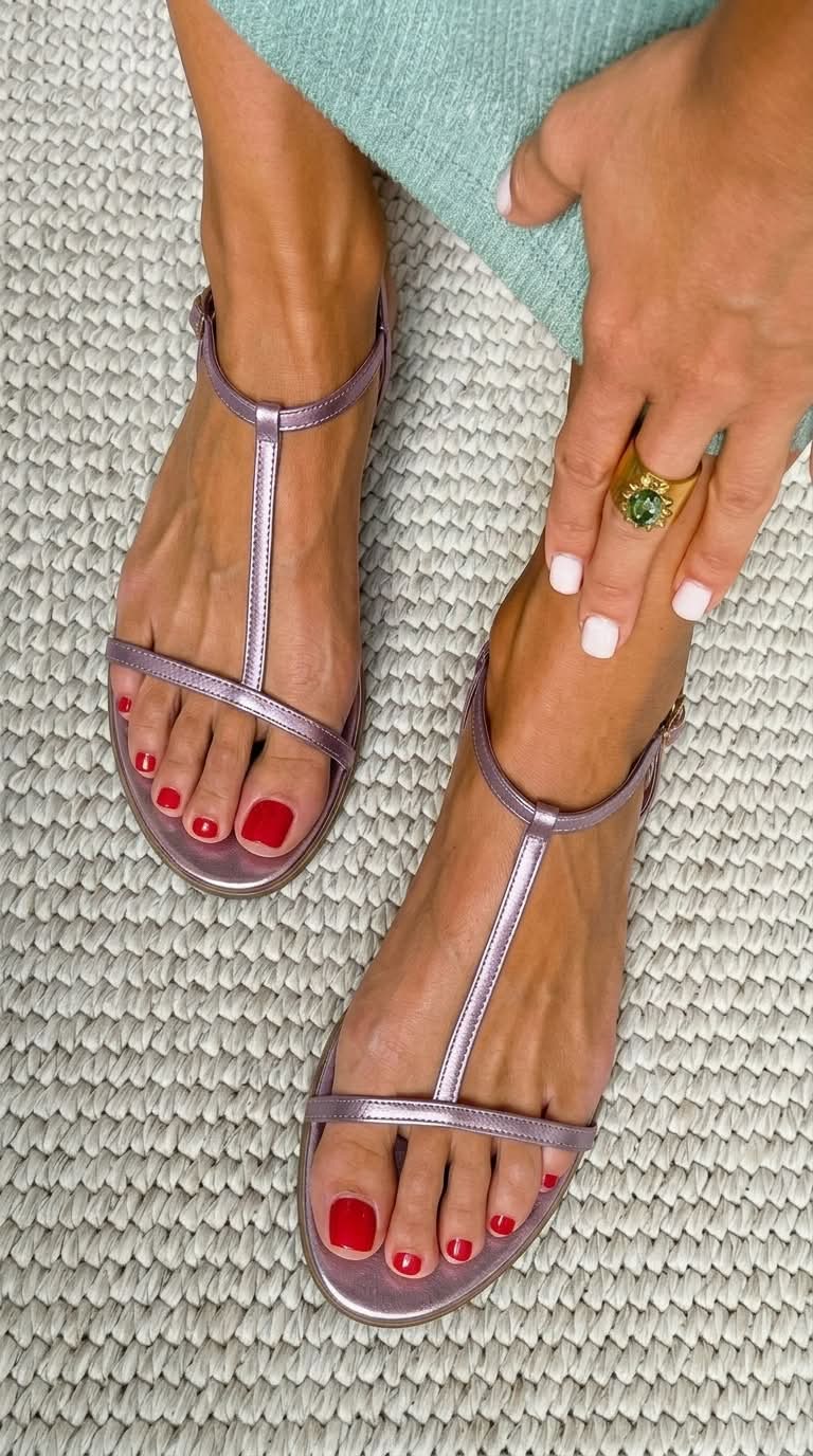 Sandalias Lara (Verano Mediterráneo), sandalias de verano, vista trasera | Moda Acosta