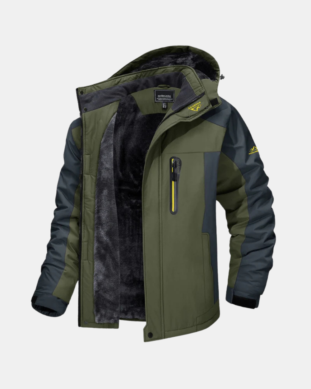 Seraphina Prestige, abrigo de invierno, detalle de tela | Moda Acosta