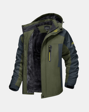 Seraphina Prestige, abrigo de invierno, detalle de tela | Moda Acosta