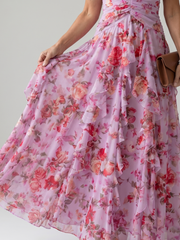 Nori | Bianca vestido Prestige Elegante, vestido elegante, vista lateral | Moda Acosta