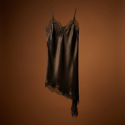 Noir Élan Dress, mini vestido, vestido elegante, primer plano | Moda Acosta