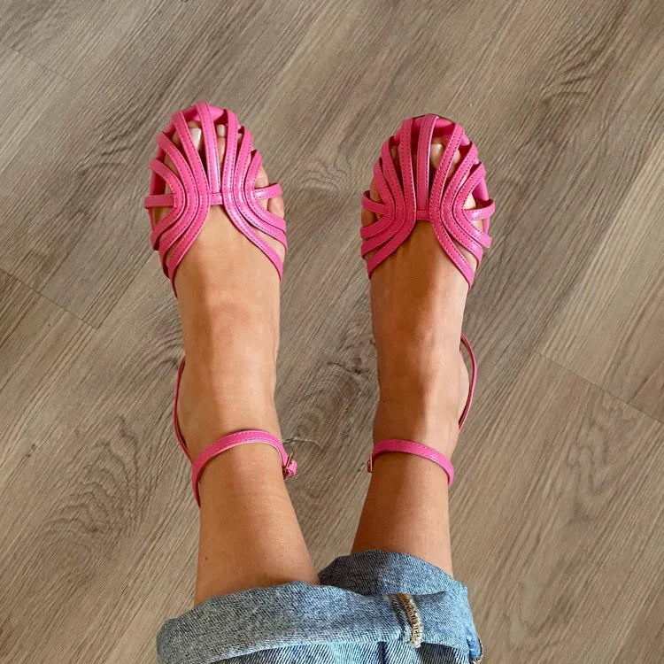 Sandalias Bianca (Verano Mediterráneo), sandalias de verano, color disponible | Moda Acosta