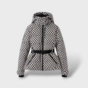 Chaqueta Acolchada con Cinturón Impermeable, abrigo de invierno, color disponible | Moda Acosta