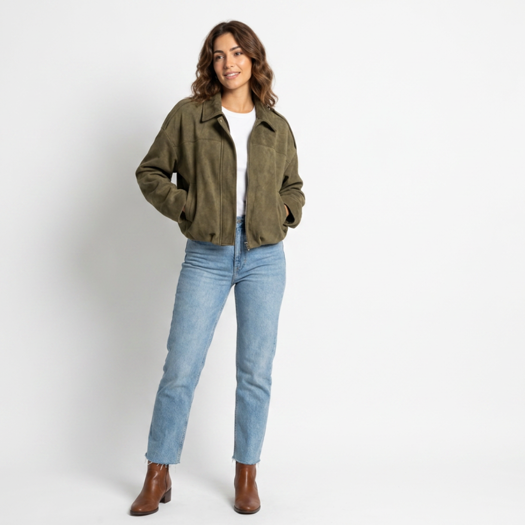 Ivory Luxe Coat- Abrigo Holgado, abrigo de invierno, vista trasera | Moda Acosta