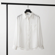 Brisa Luxe-Blusa de verano, blusa elegante, vista trasera | Moda Acosta
