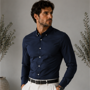 Prestige Elastic Shirt-camisa elastica, camisa casual, look completo | Moda Acosta