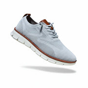 Estelle Collection, zapatillas casuales, detalle de tela | Moda Acosta