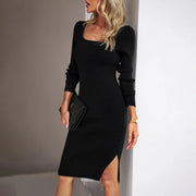 Queen of the night- vestido, vestido elegante, detalle de tela | Moda Acosta