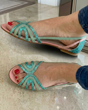 Sandalia Bellaria | (Colección Venecia), sandalias de verano, look completo | Moda Acosta