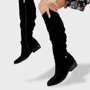 Valeria | Botas Elegantes de Piel de Alta Calidad para Mujer, botas de moda, estilo puesto | Moda Acosta