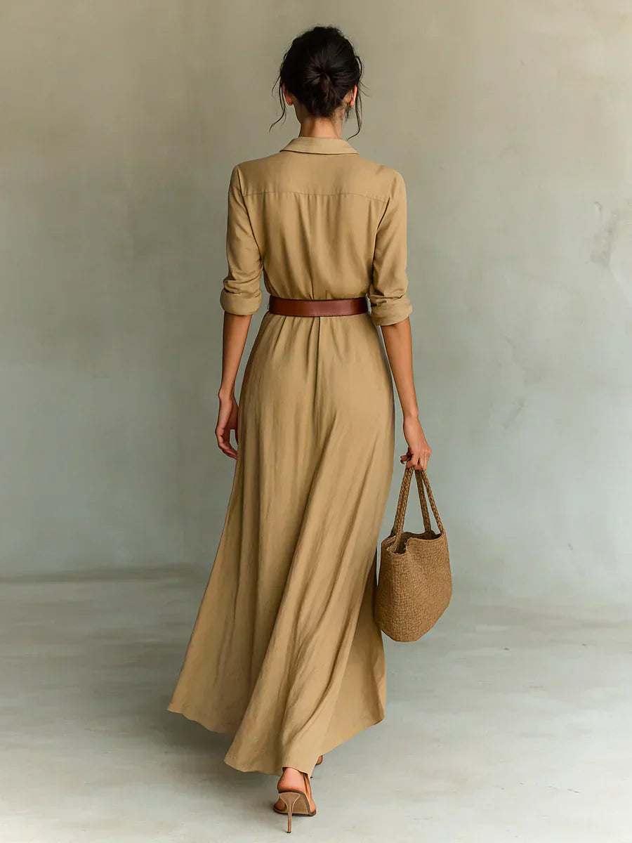 Vestido Bellavia – Collezione Venecia, vestido elegante, vista lateral | Moda Acosta