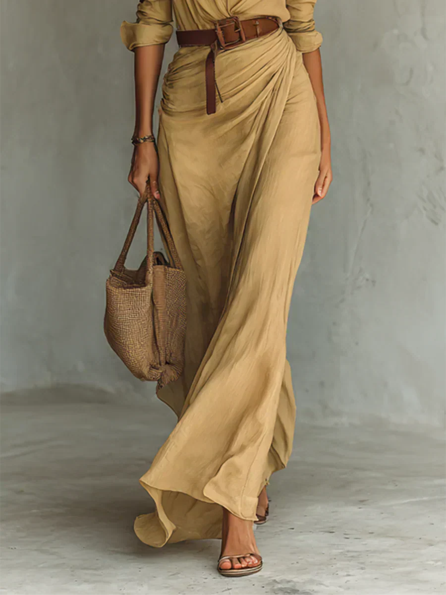 Vestido Bellavia – Collezione Venecia, vestido elegante, detalle de tela | Moda Acosta