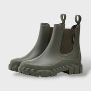 Botas de Lluvia Impermeables de Moda para Damas, botas de moda, vista trasera | Moda Acosta