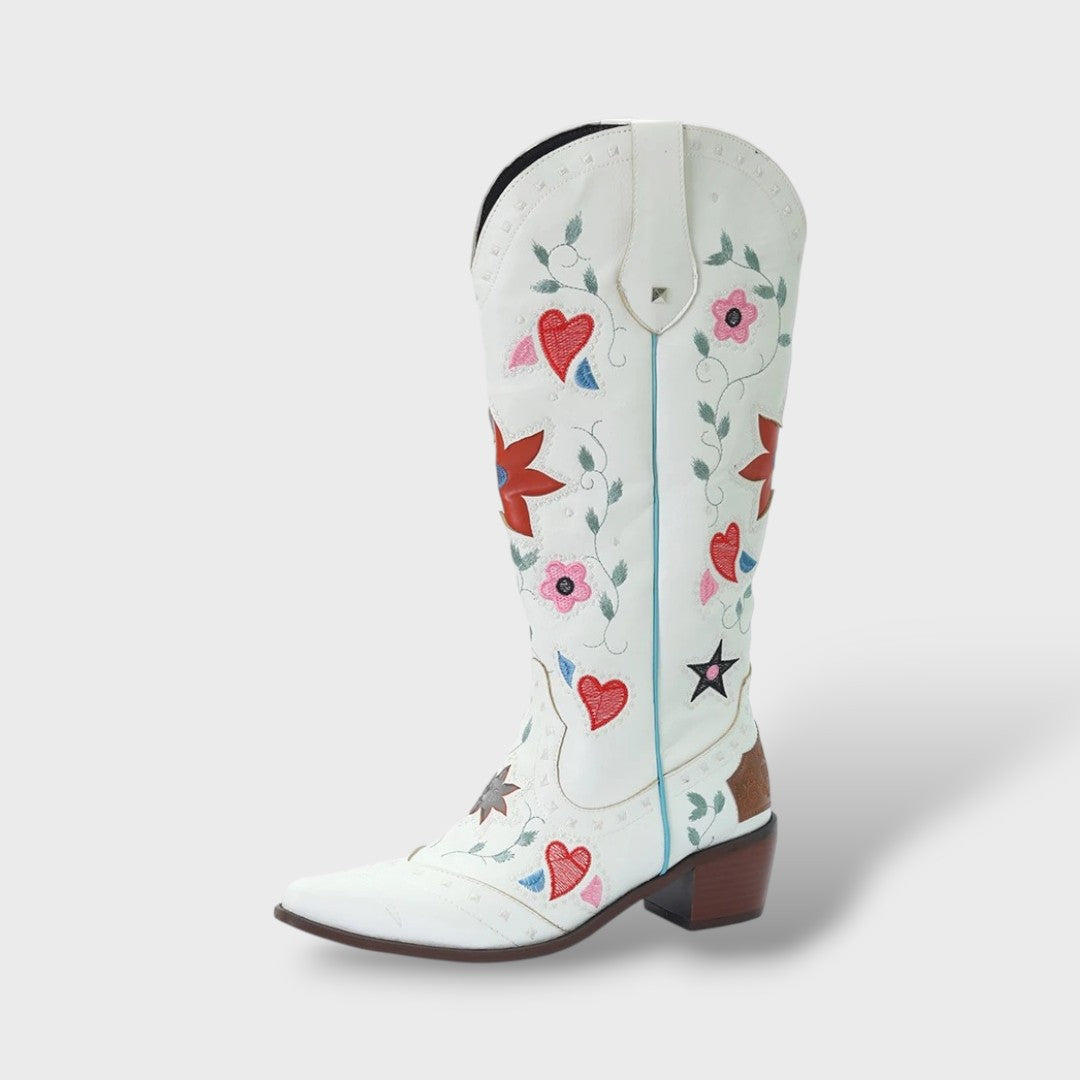Botas Cowboy Mujer Vintage, botas de moda, vista frontal | Moda Acosta