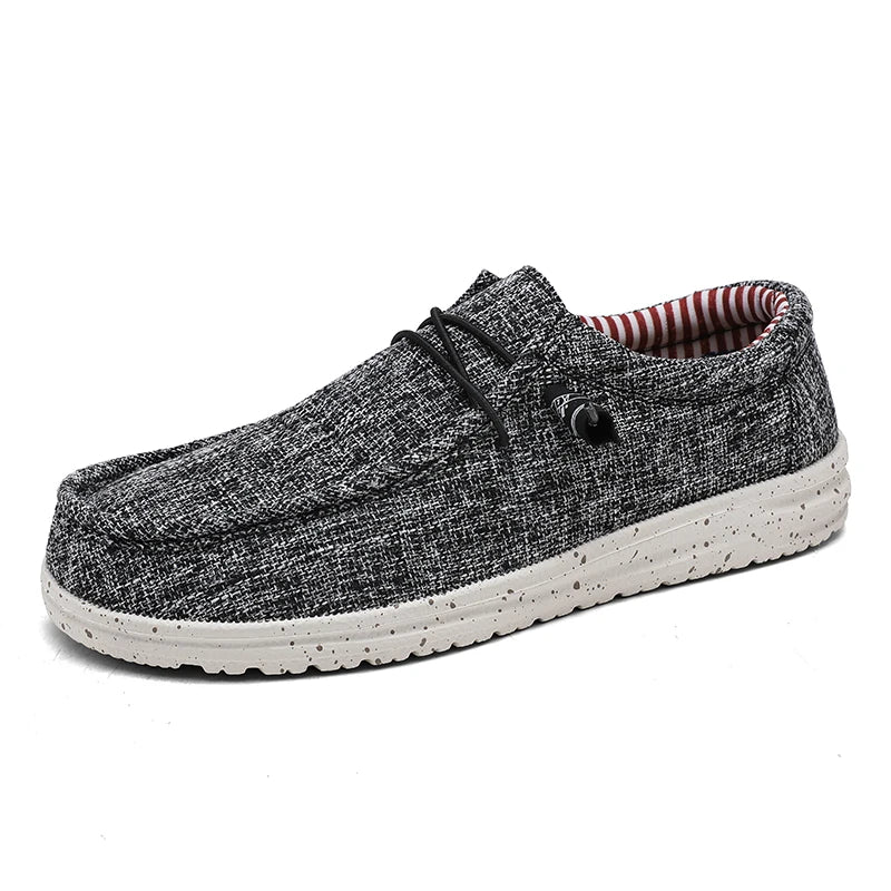 Zapatos Casuales Hombre Denim Lona Transpirables Planos Caminar, zapatillas casuales, estilo puesto | Moda Acosta