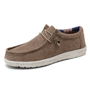 Zapatos Casuales Hombre Denim Lona Transpirables Planos Caminar, zapatillas casuales, acabado y textura | Moda Acosta