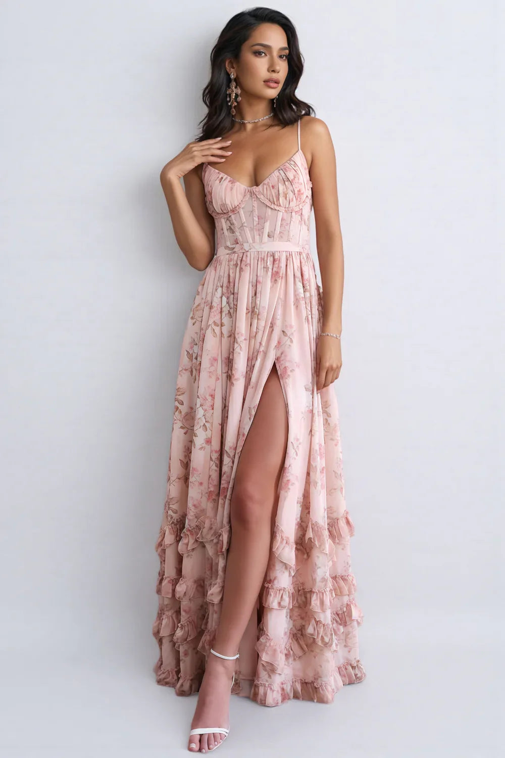 Vestido Luna Serena – Collezione Venezia, vestido elegante, detalle de tela | Moda Acosta