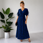 Vestido Prestige- Sahara Luxe- vestido de verano, vestido elegante, vista frontal | Moda Acosta