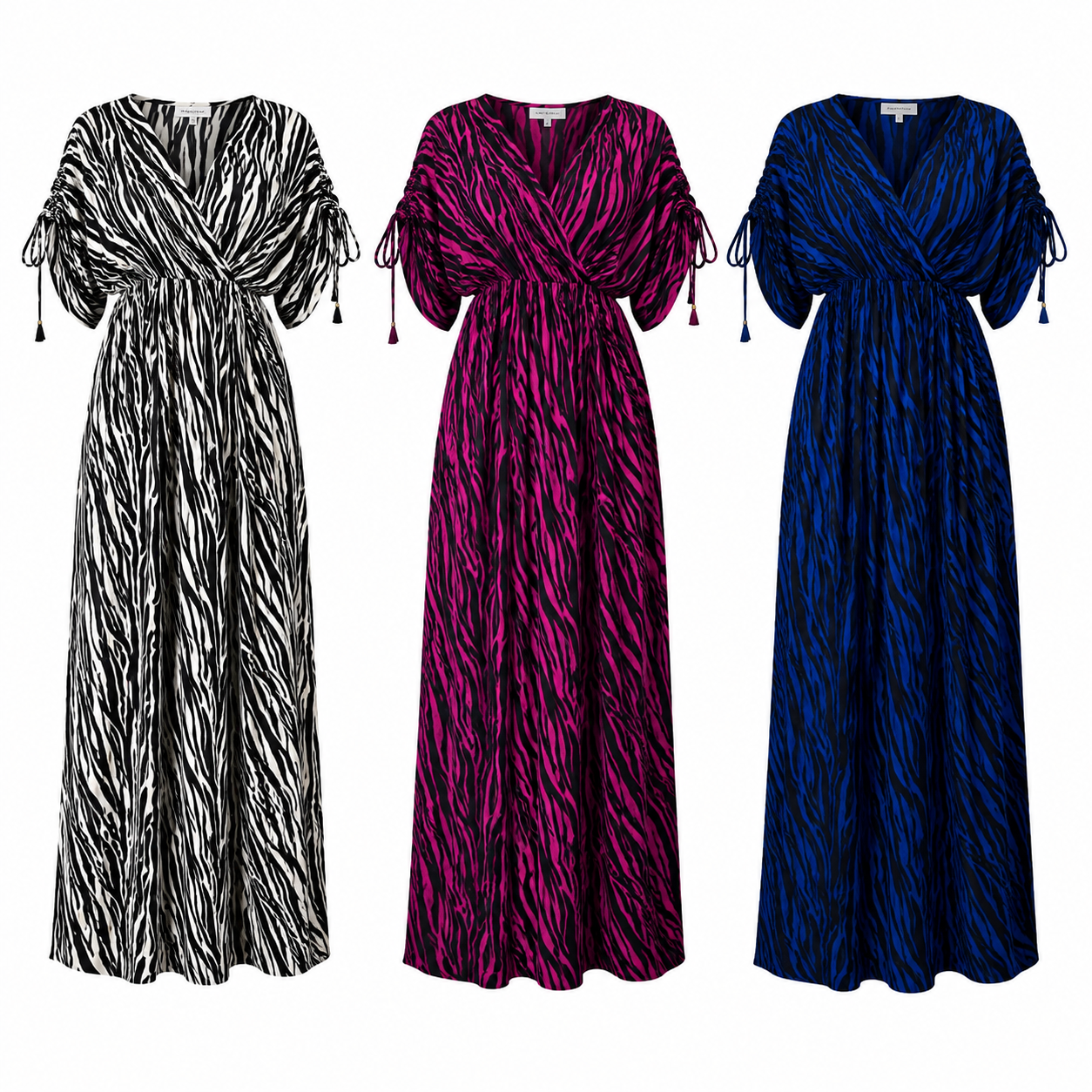 Vestido Prestige- Sahara Luxe- vestido de verano, vestido elegante, vista trasera | Moda Acosta
