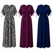 Vestido Prestige- Sahara Luxe- vestido de verano, vestido elegante, vista trasera | Moda Acosta