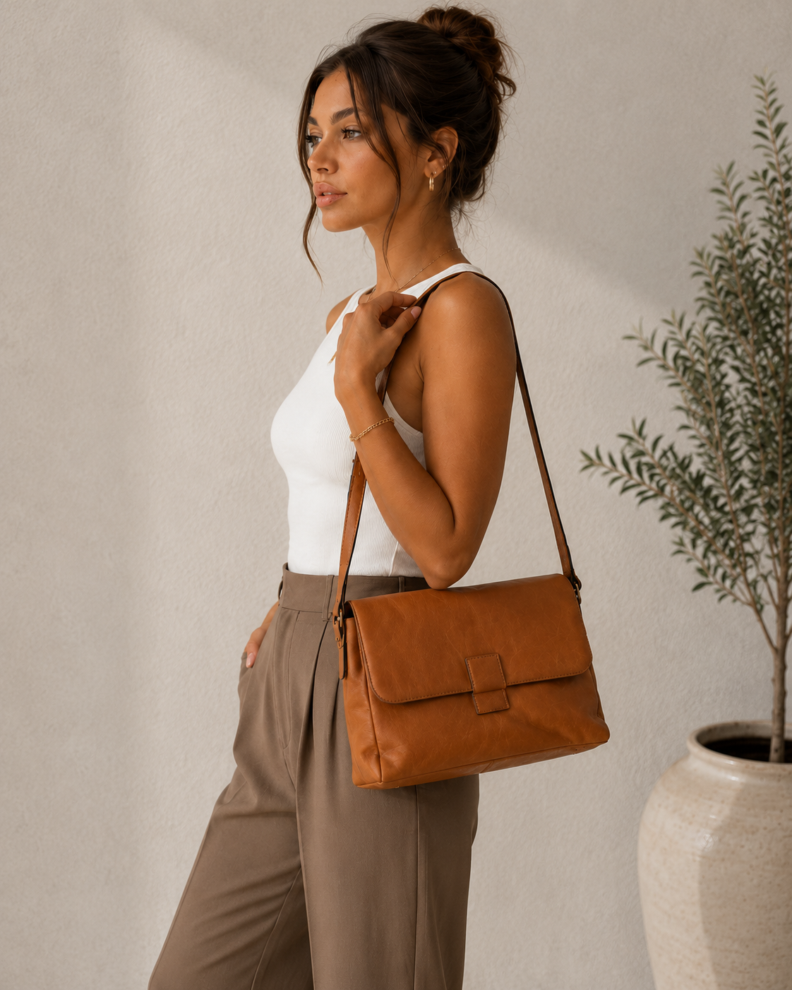 AURELIA VELNOR Milano Bag- bolso, bolso de moda, detalle de tela | Moda Acosta