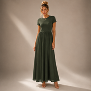 Vestido Prestige Selene- vestido de verano, vestido elegante, vista trasera | Moda Acosta