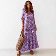 Amalia — Vestito Lungo Boho, vestido elegante, estilo puesto | Moda Acosta