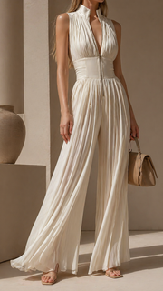 Nora -Aurora Milano- mono de lujo(Venecia), mono elegante, acabado y textura | Moda Acosta
