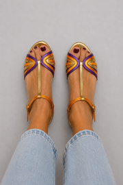 Sandalias Bibiana (Verano Mediterráneo), sandalias de verano, vista frontal | Moda Acosta