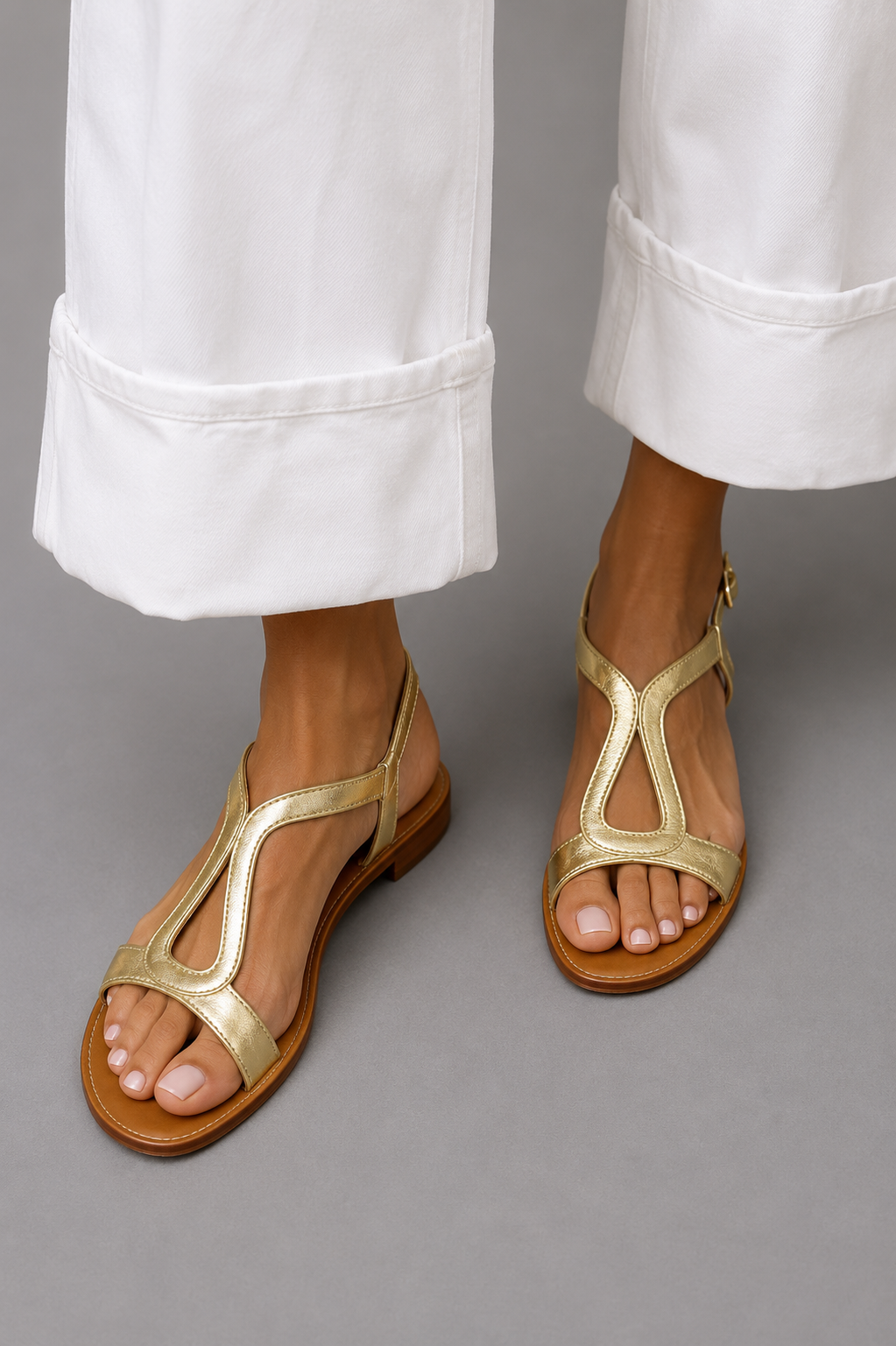 Sandalias Lara (Verano Mediterráneo), sandalias de verano, vista frontal | Moda Acosta