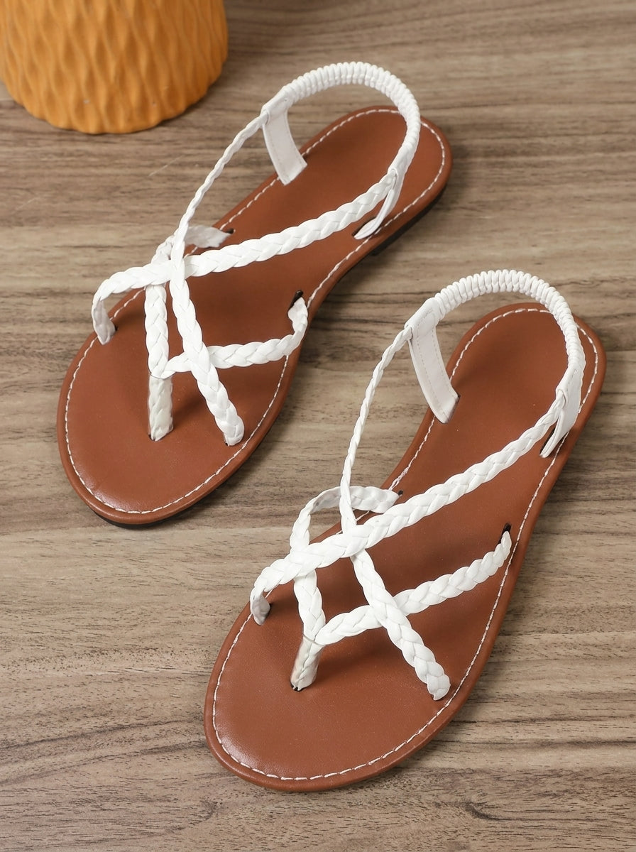 Sandalias Aurora (Verano Mediterráneo), sandalias de verano, estilo puesto | Moda Acosta