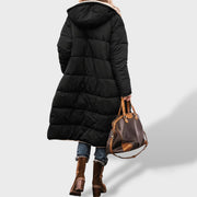 Marina | Abrigo cálido largo mujer, abrigo de invierno, estilo puesto | Moda Acosta