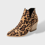Botines Vaqueros Mujer con Tacón Alto, pantalón de moda, vista lateral | Moda Acosta