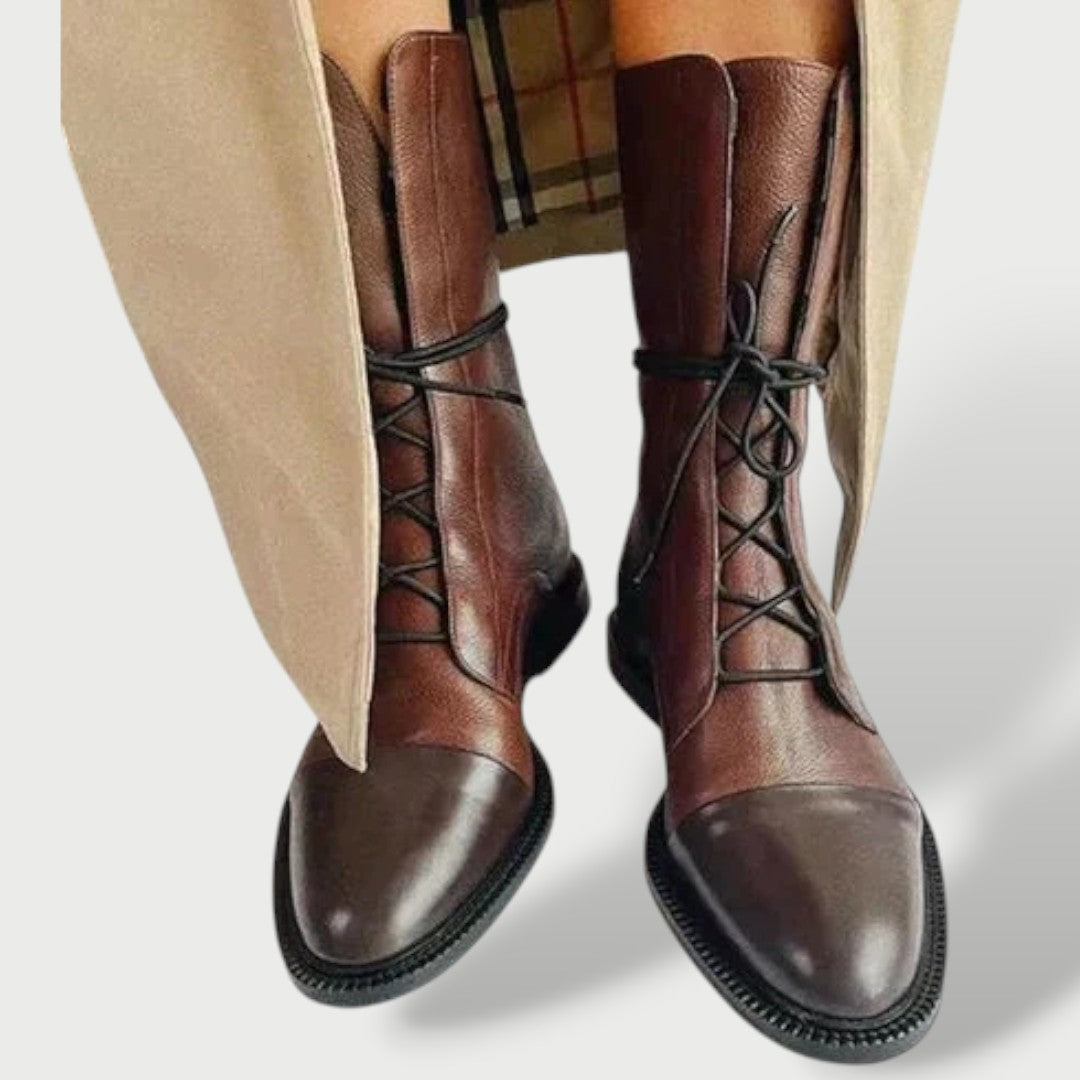 Botas Vintage Cowboy Mujer Tacón, Tacones, vista frontal | Moda Acosta