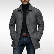 Savona Premium, abrigo de invierno, detalle de tela | Moda Acosta