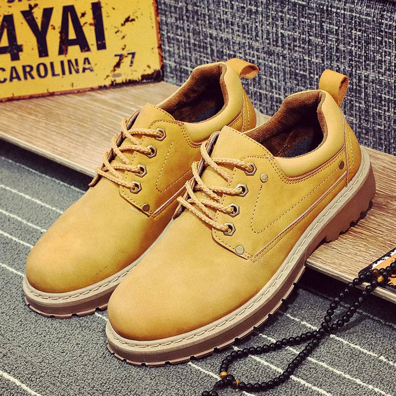 Botas Estilo Inglés - Amarillo