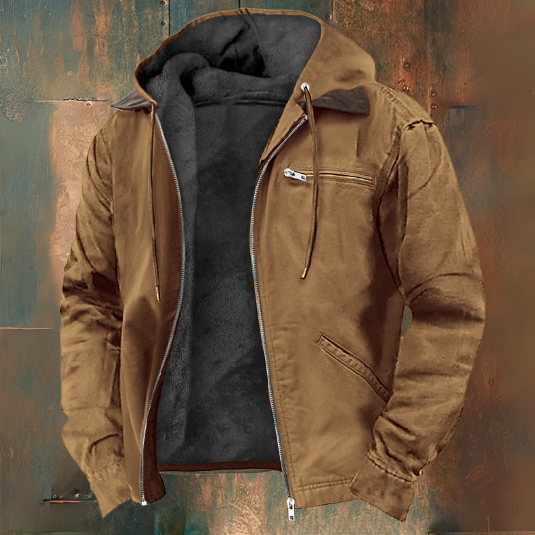 Lumina Vintage Winter, abrigo de invierno, detalle de tela | Moda Acosta