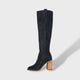 Botas Slouch Mujer Ante con Tacón